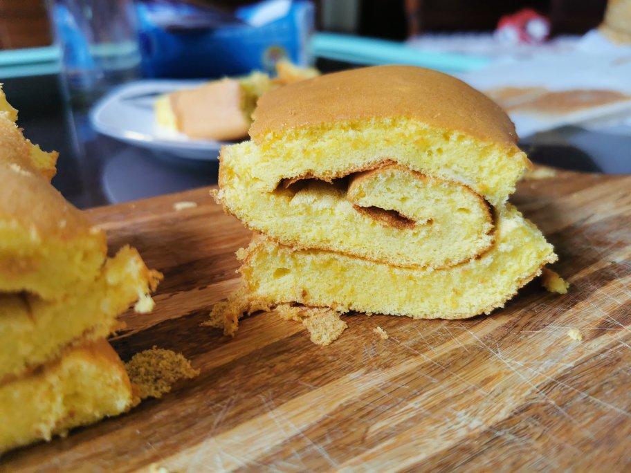【视频食谱】原味基础蛋糕卷