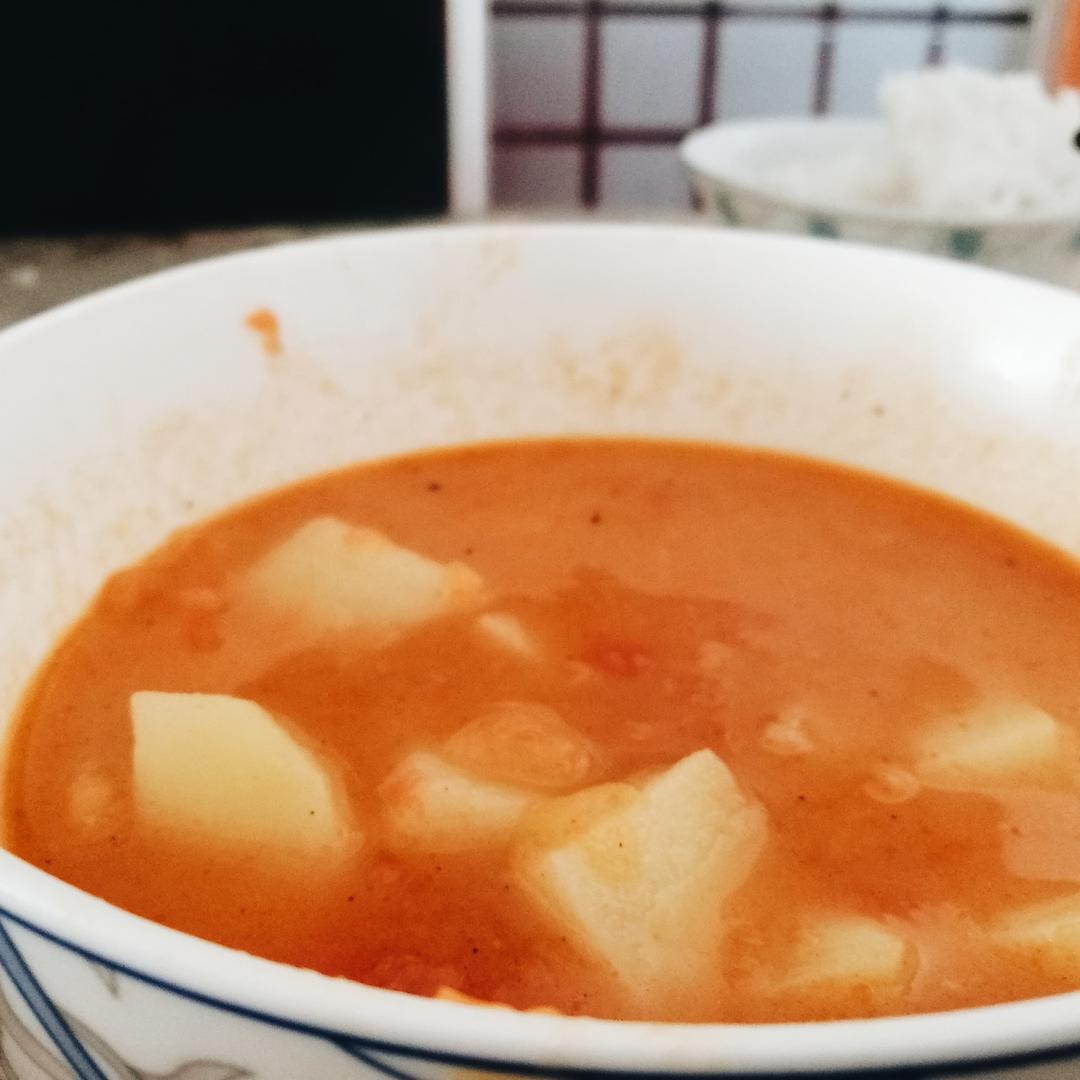 番茄土豆浓汤