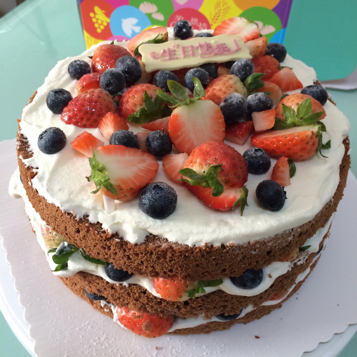 不用裱花也美丽：裸蛋糕