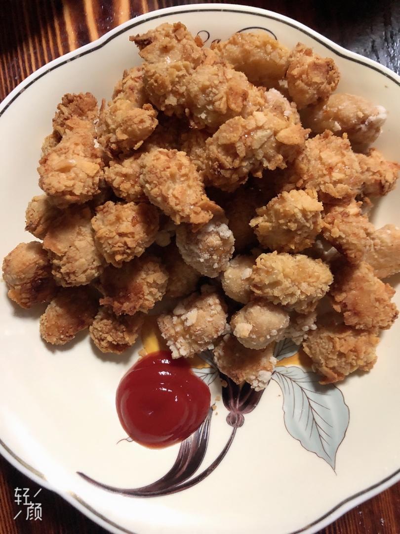 烤箱版劲爆鸡米花，非油炸