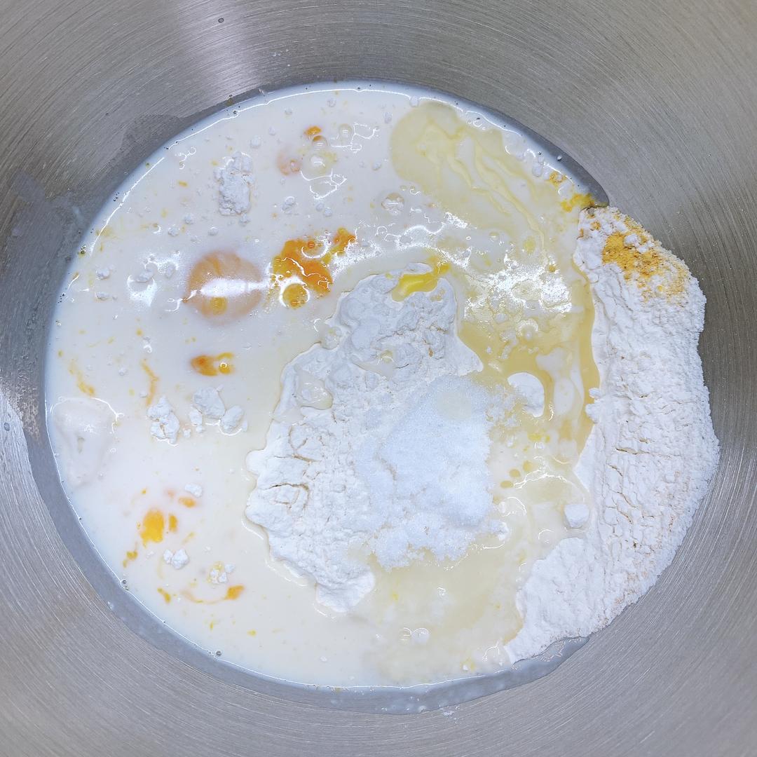 纯奶手撕吐司的做法 步骤1