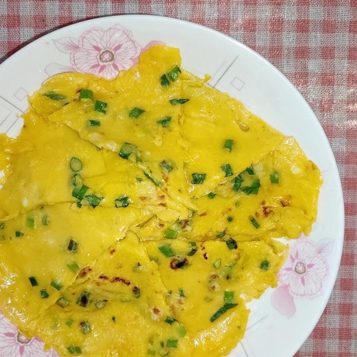 快手鸡蛋饼～～十分钟早餐！