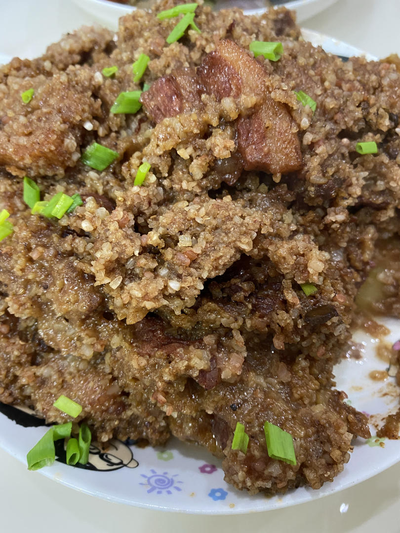 绝绝子！甩饭店几条街的粉蒸肉（粉蒸排骨）