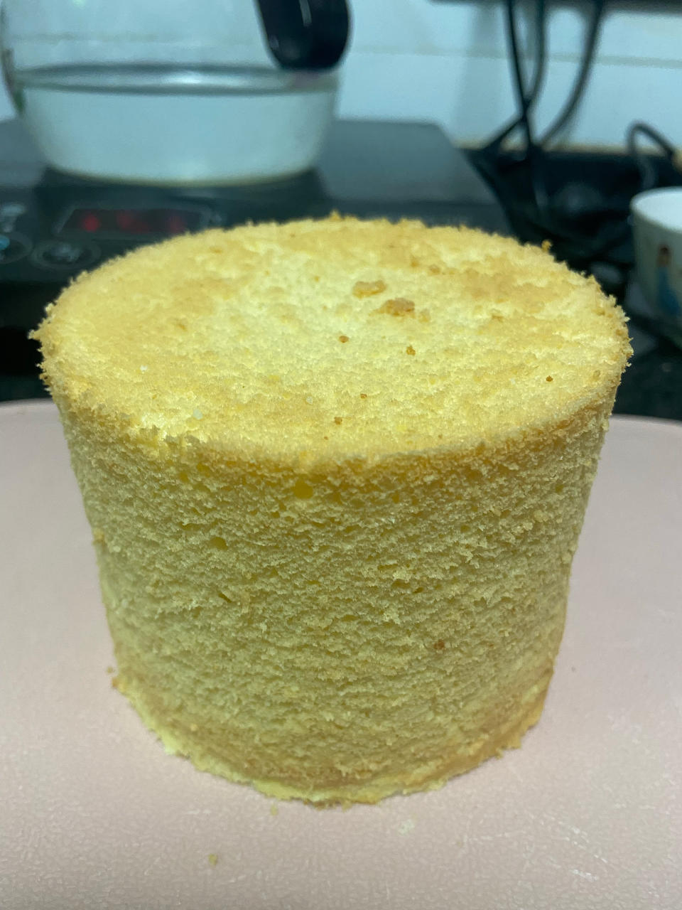 四寸抹面戚风蛋糕胚