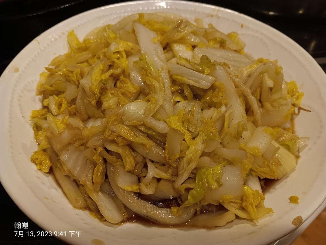 酸爽开胃的酸辣娃娃菜（白菜）