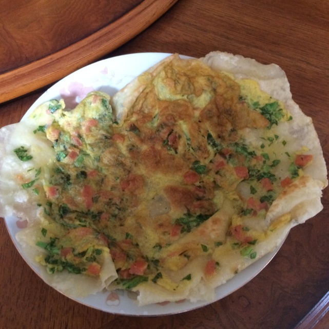 火腿鸡蛋饼