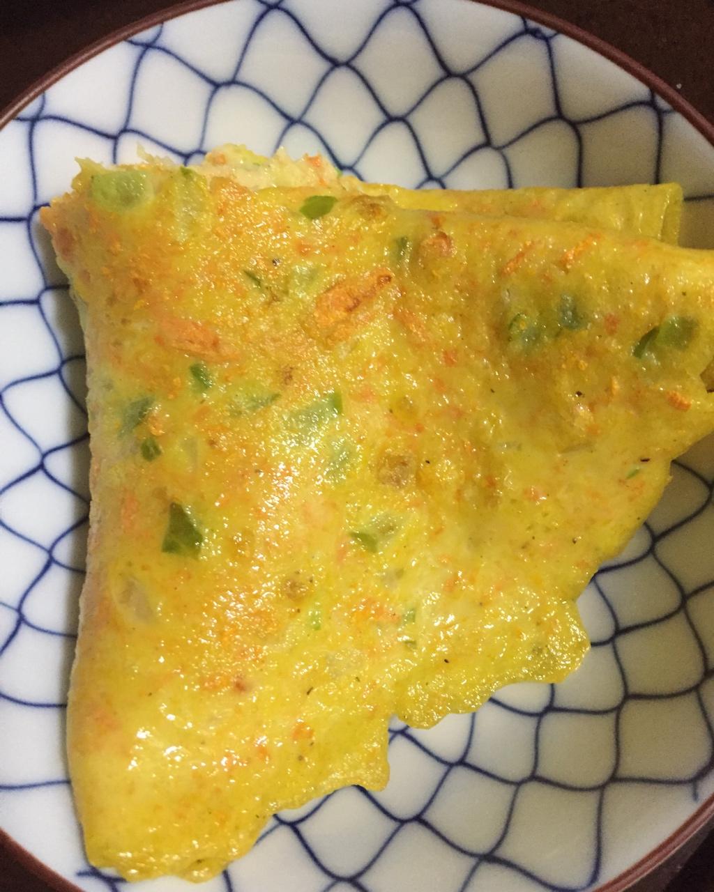 洋葱圈蛋饼
