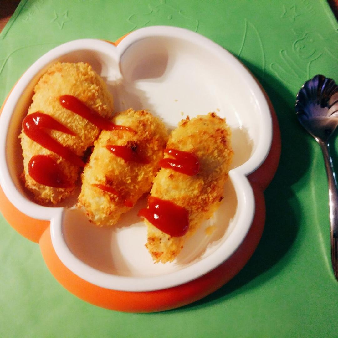 鲜虾可乐饼