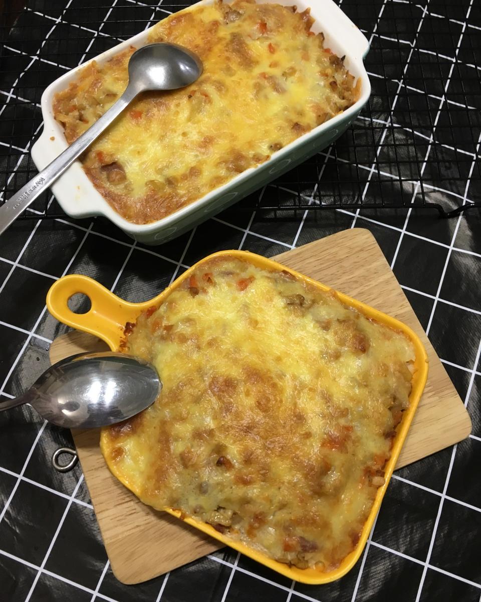 土豆鸡肉芝士焗饭