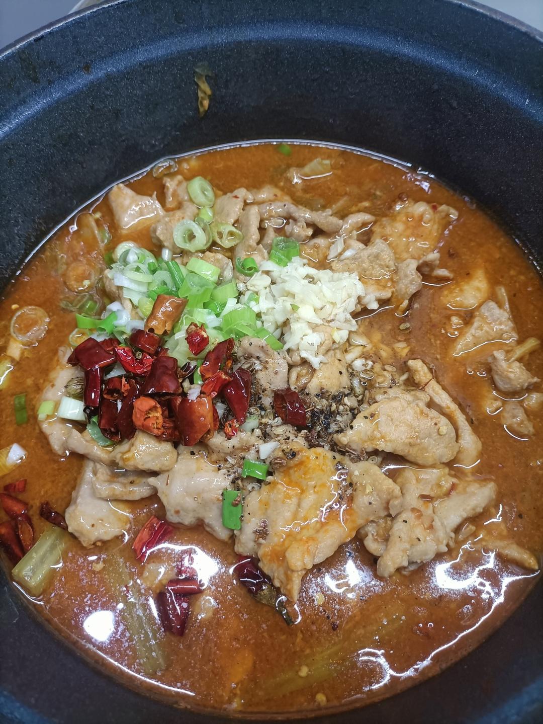 水煮肉片（肯定不翻车）