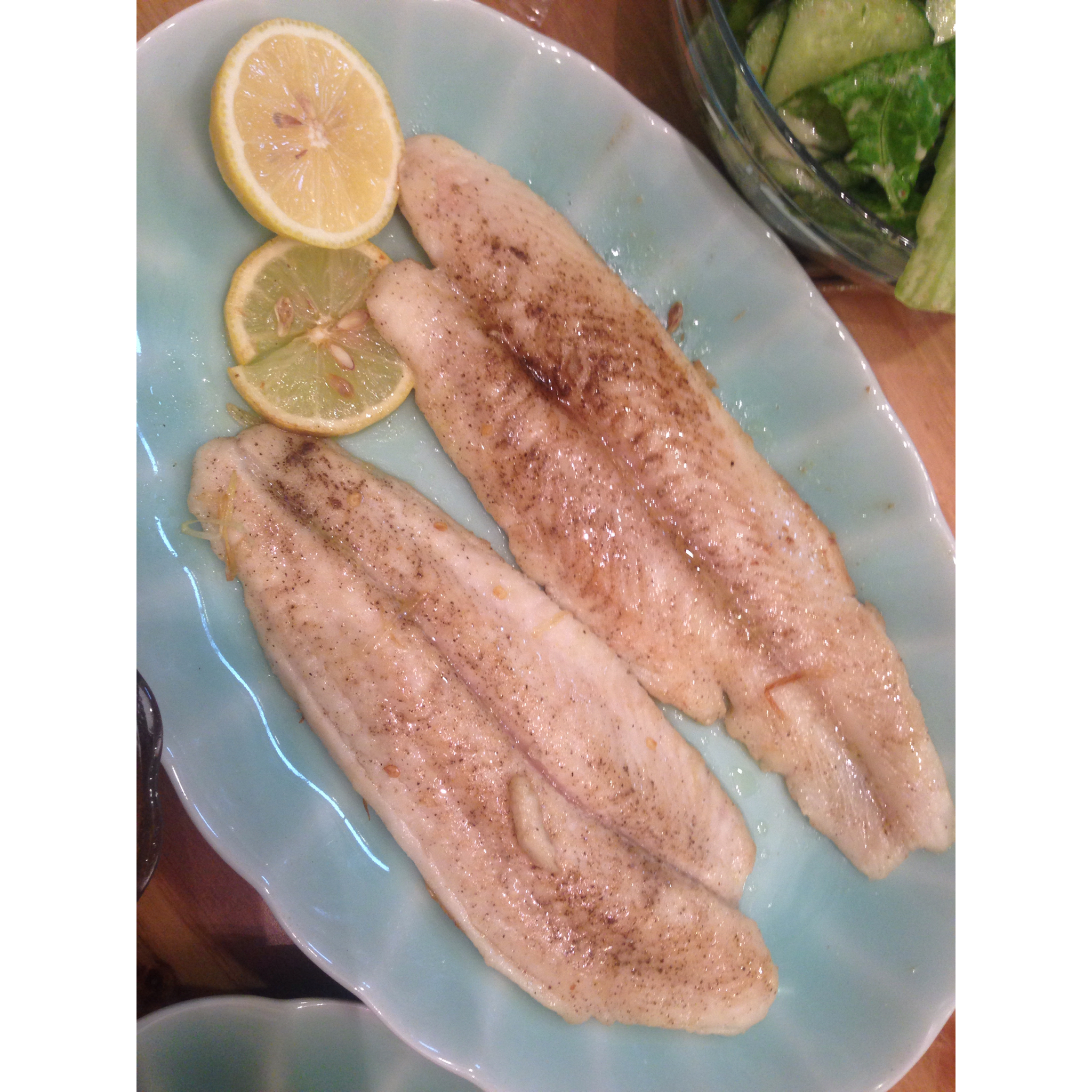 香煎龙利鱼——fit食谱系列