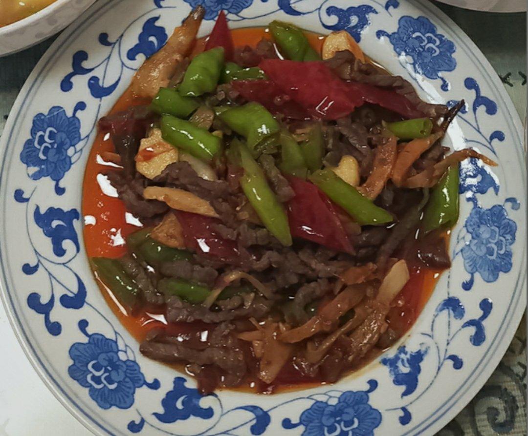 仔姜牛肉丝