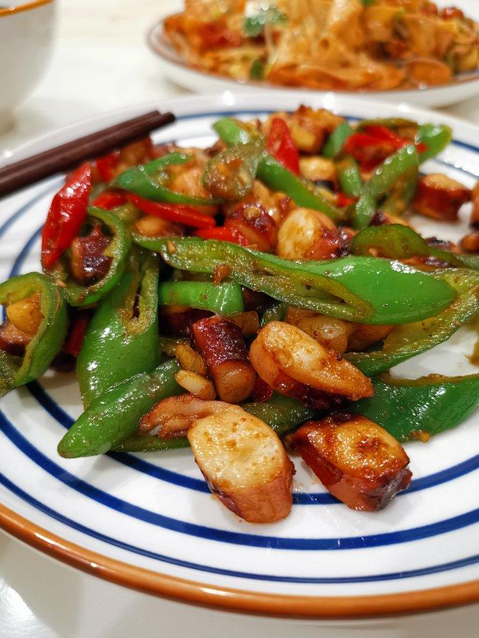 孜然香章鱼足