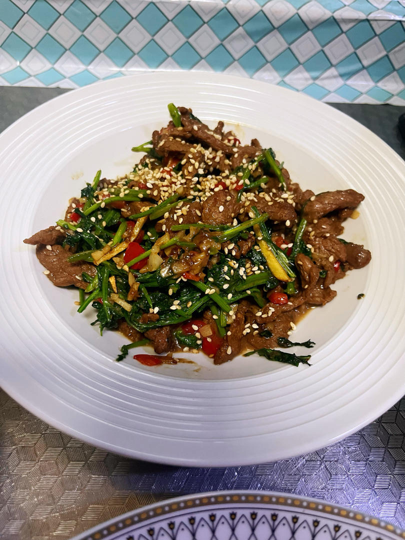 香菜牛肉