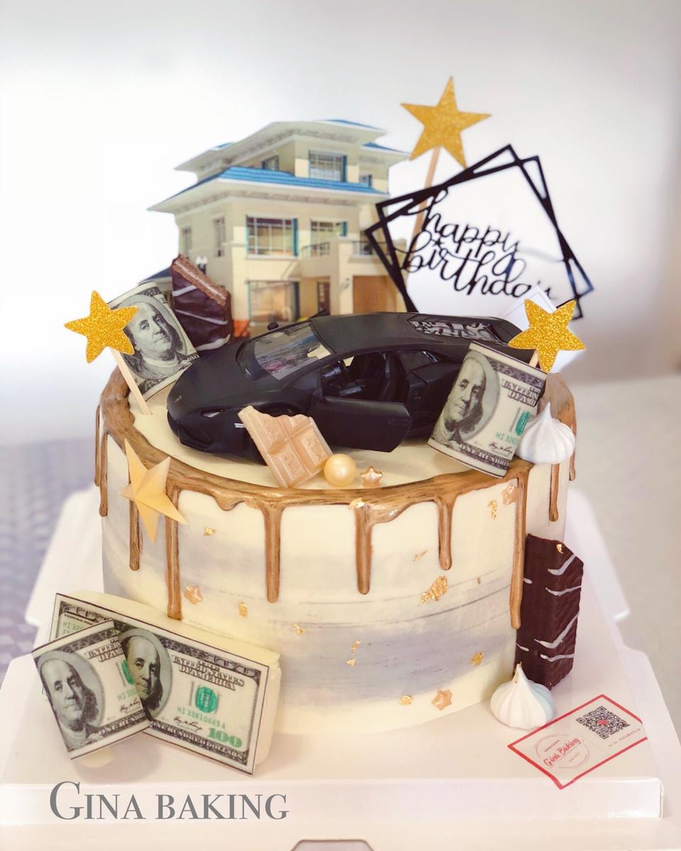 四日baby做的男士蛋糕