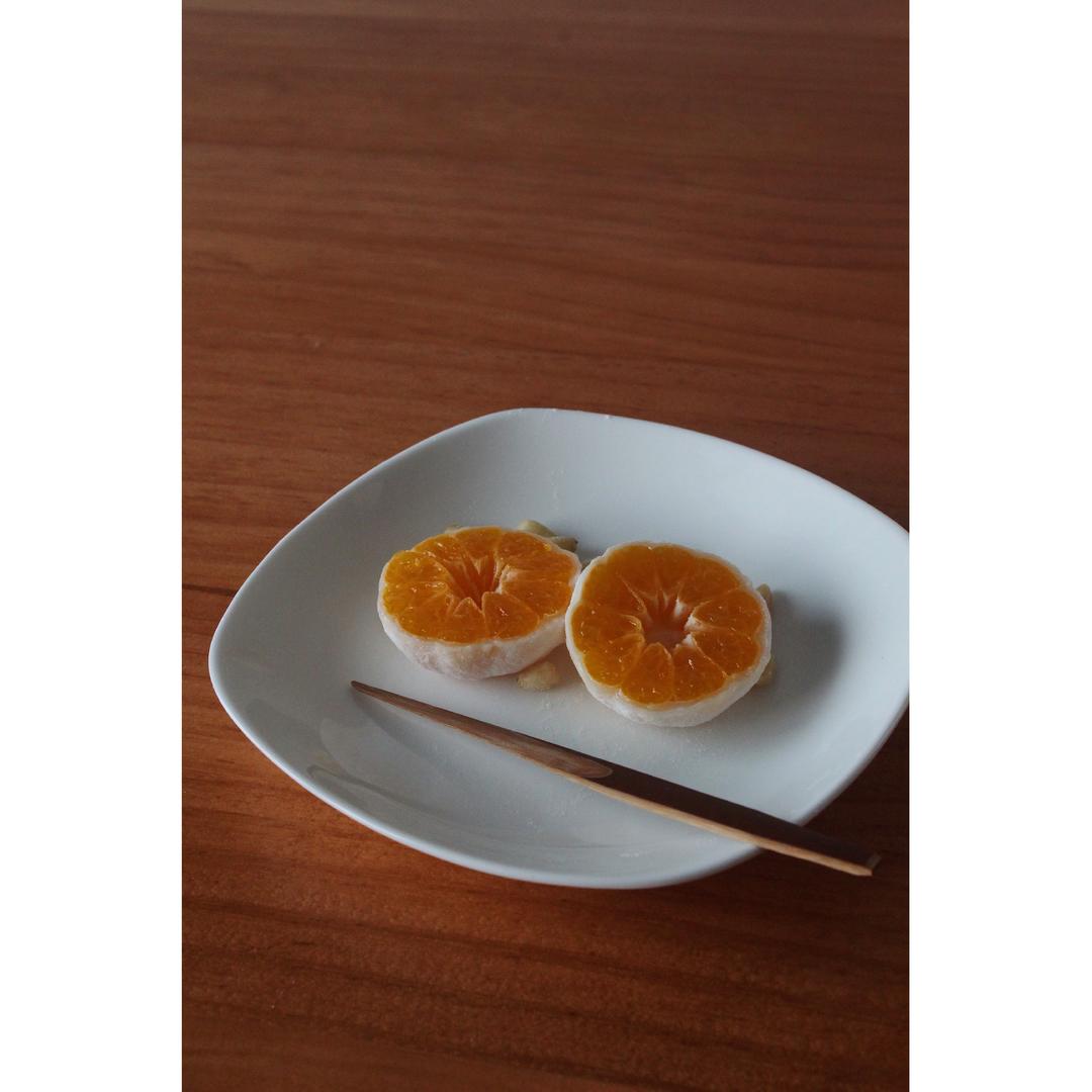 网红Q香橘子大福