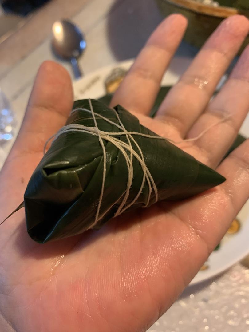 四角长粽子的包法（有视频）