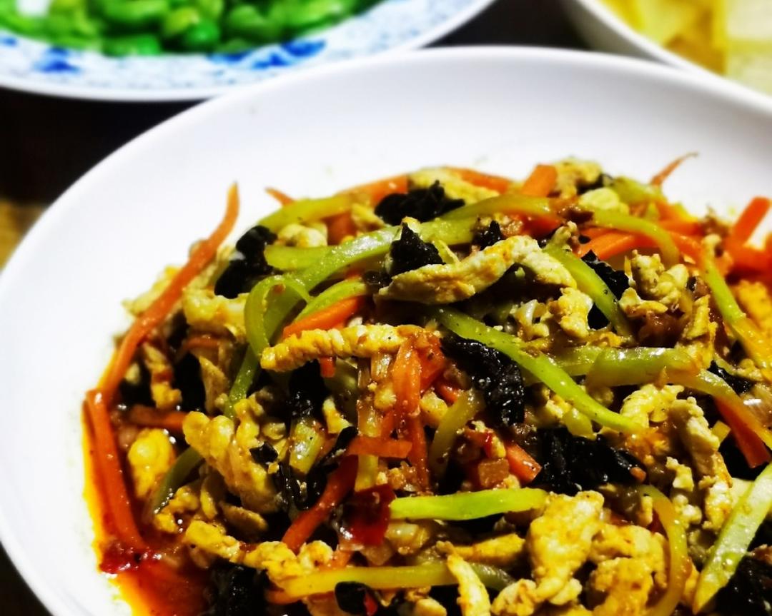 一学就会的鱼香鸡丝