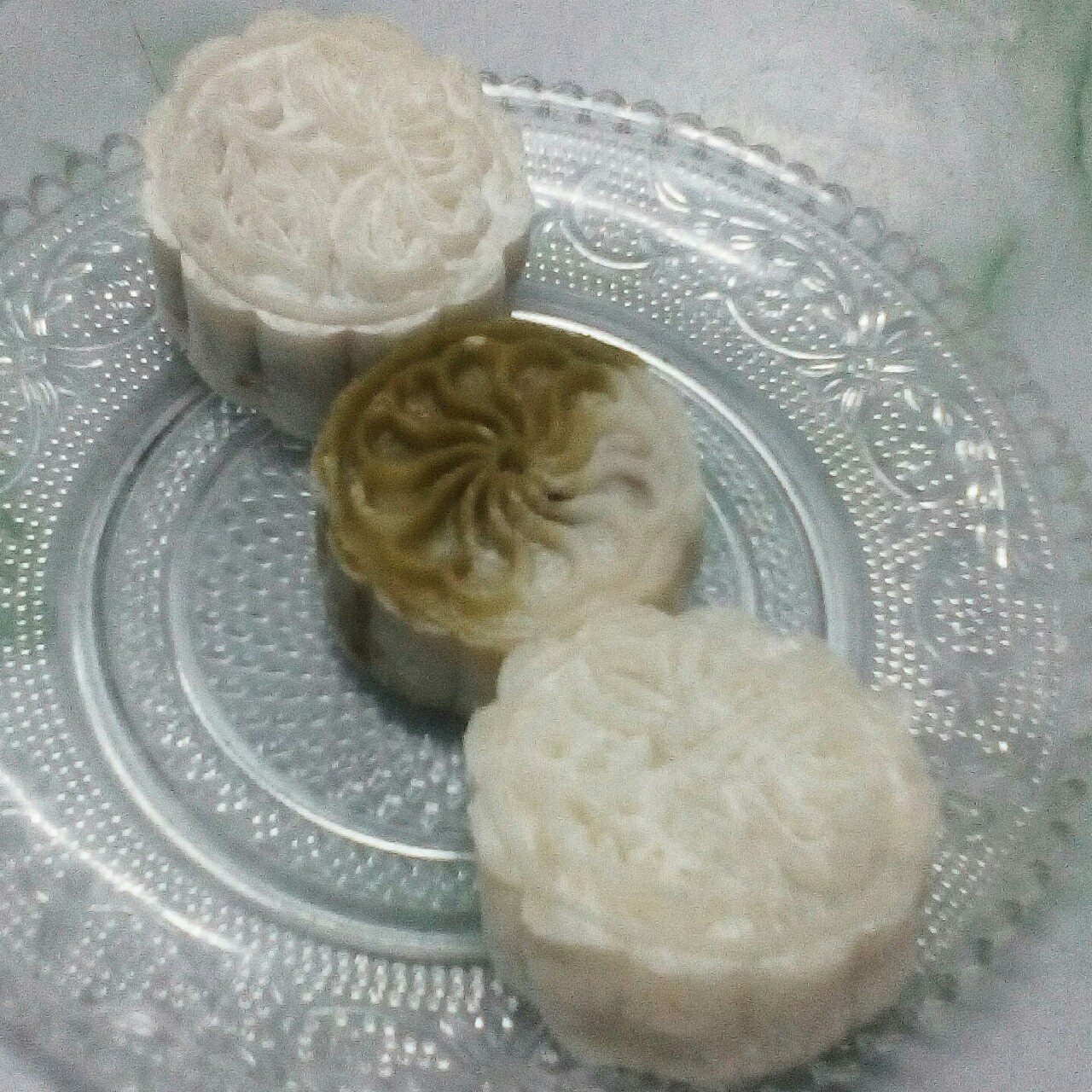 冰皮豆沙月饼
