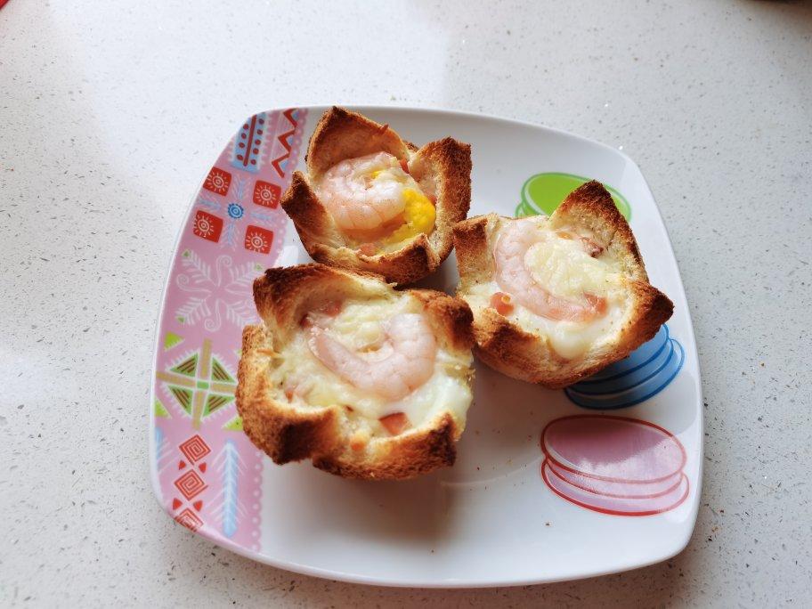 低卡全麦吐司杯🍞