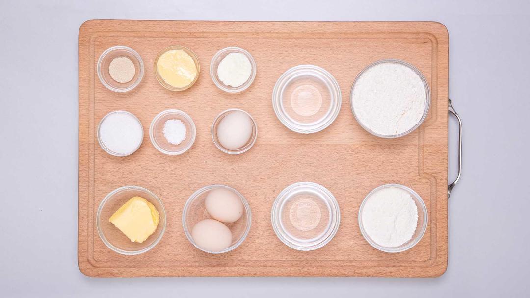 纯奶手撕吐司的做法 步骤1