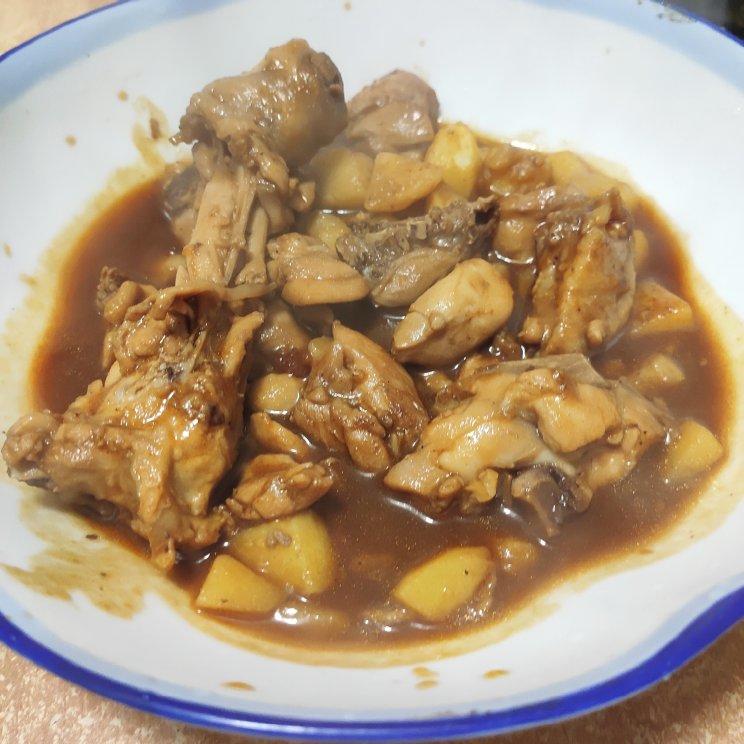 土豆烧鸡（非常下饭哦~）