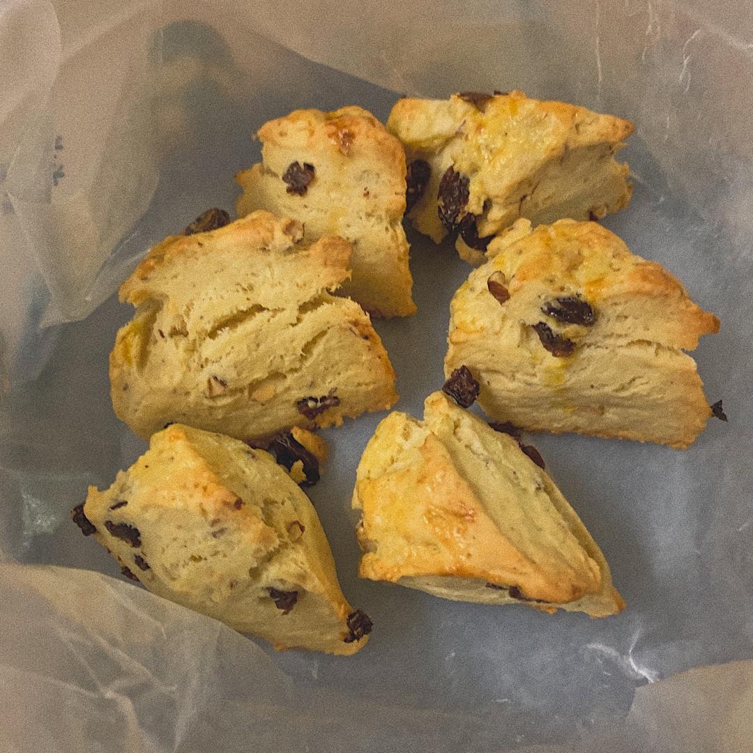 完胜星巴克的超美味酥脆司康 super easy crunched scone