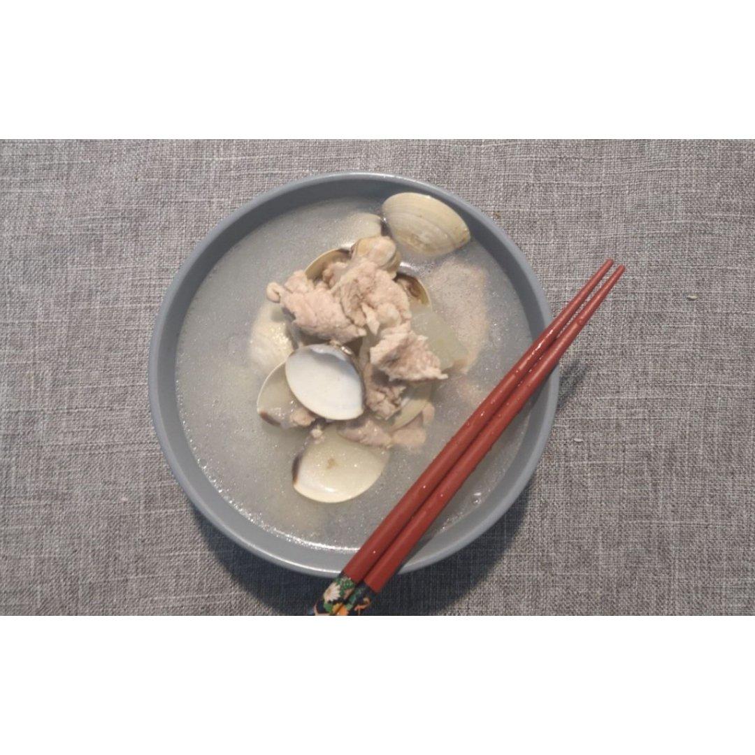 白贝冬瓜汤