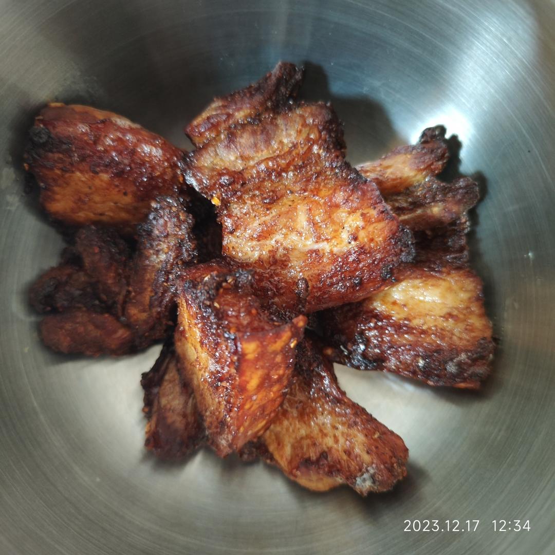 空气炸锅五花肉