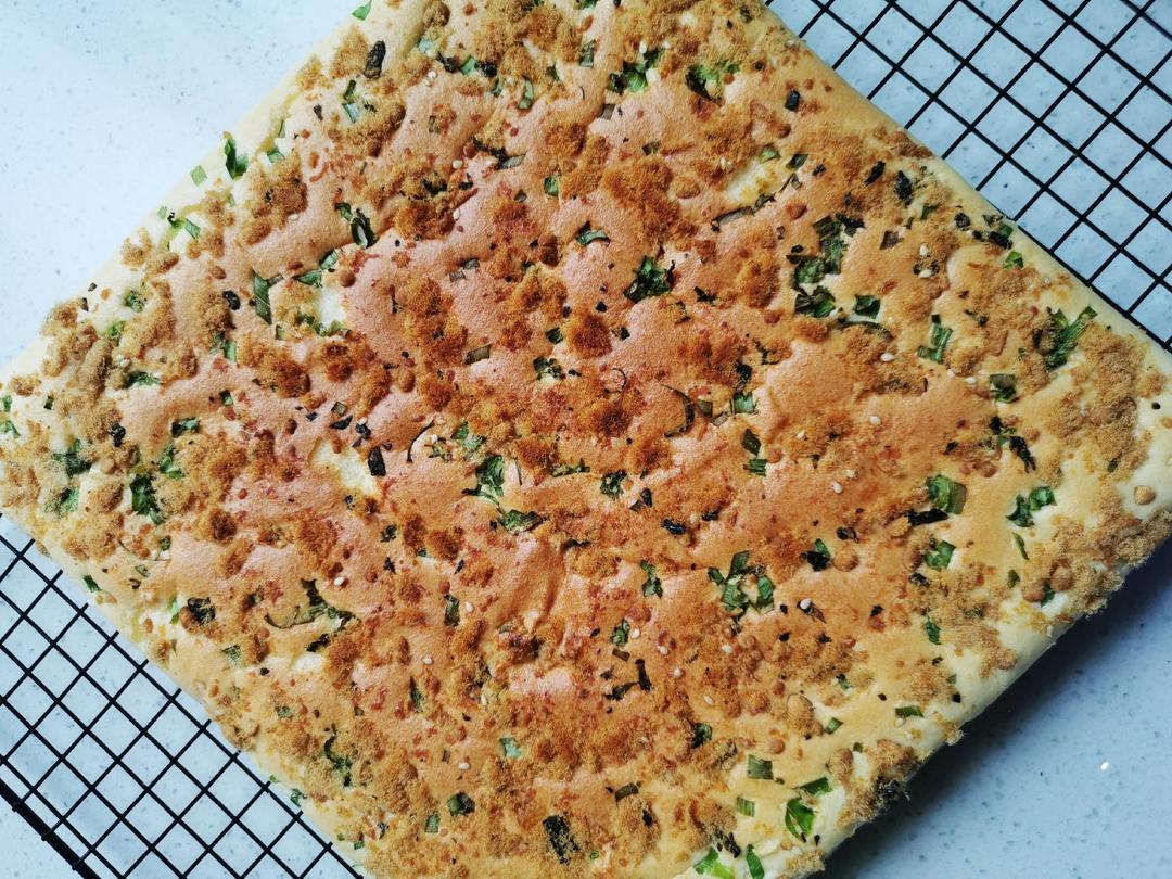 海苔肉松沙拉裸蛋糕
