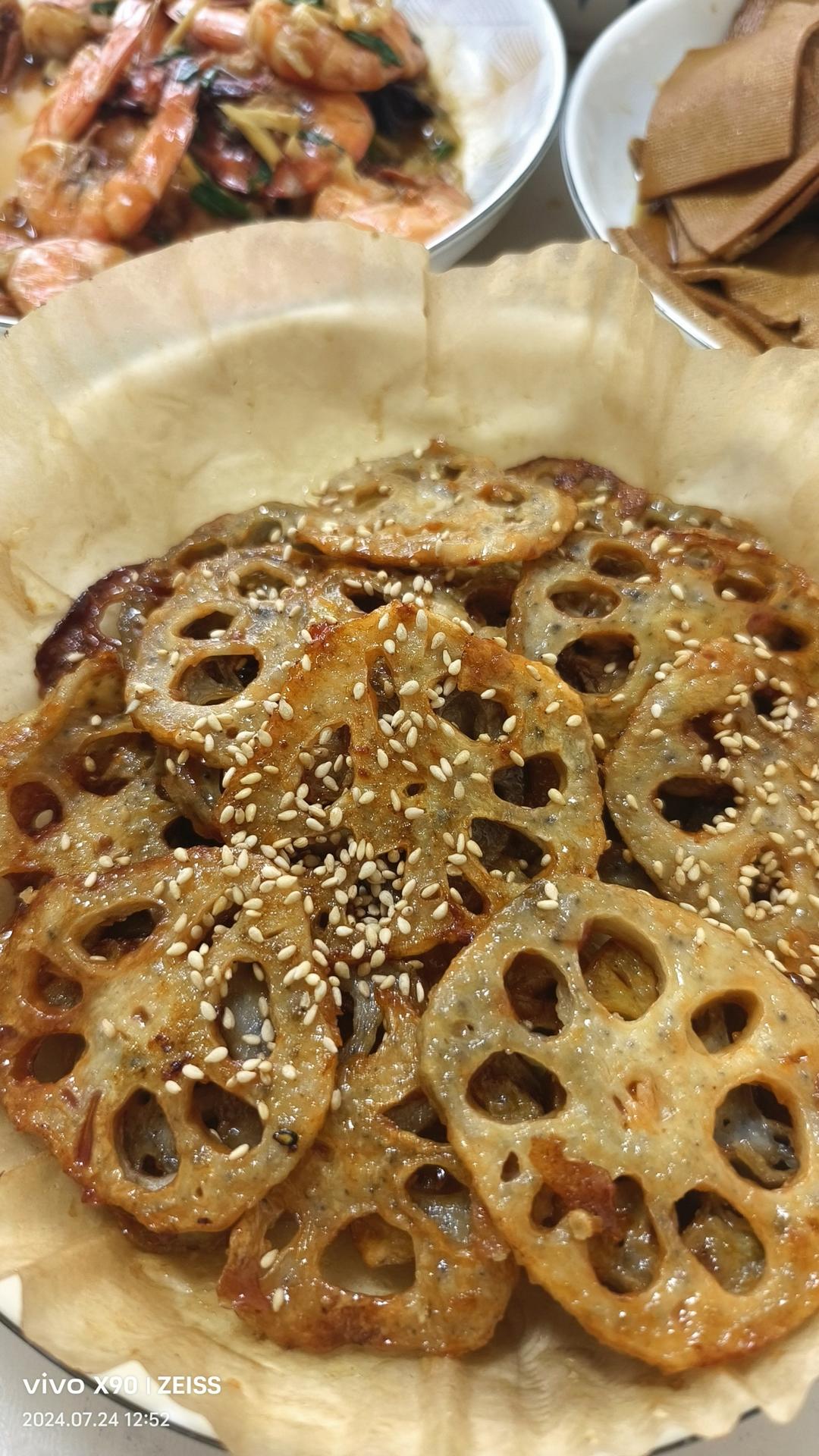 比糖醋里脊还要好吃的空炸糖醋藕片