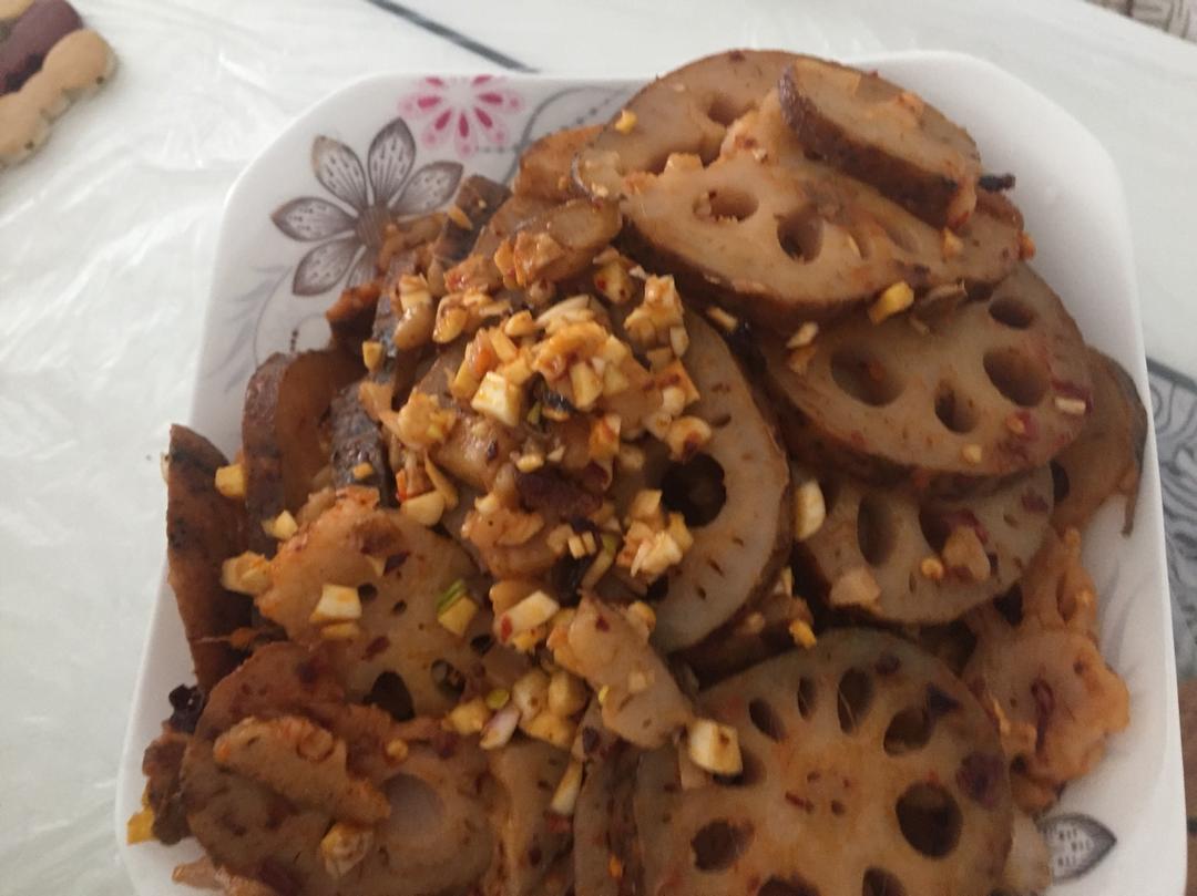 凉拌藕片