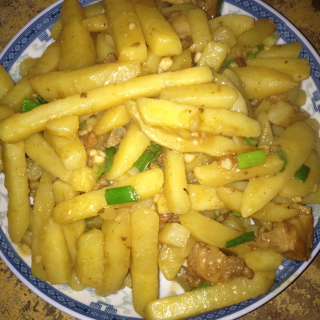 红烧土豆条