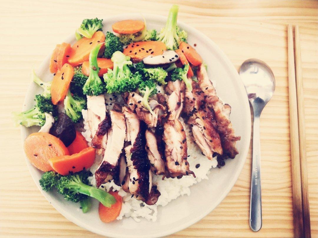 【照烧鸡排饭】