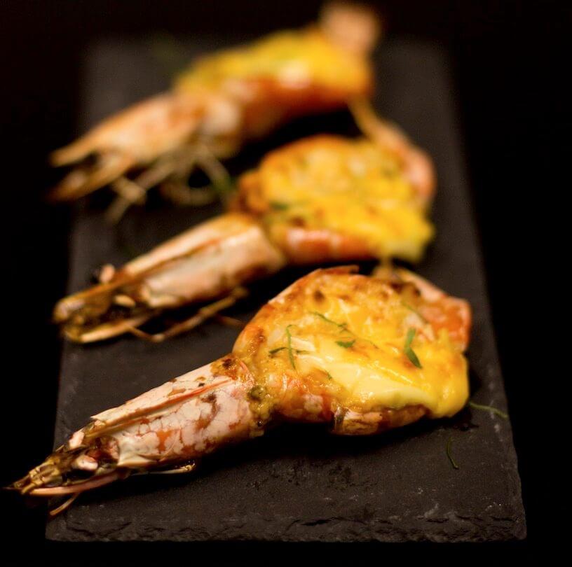 芝士烤虾（无蒜蓉版）