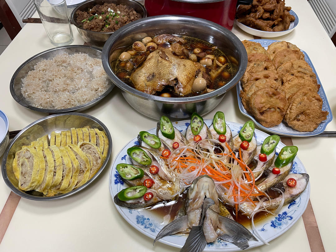 🌸年夜菜（年年有鱼）孔雀开屏鱼🐟