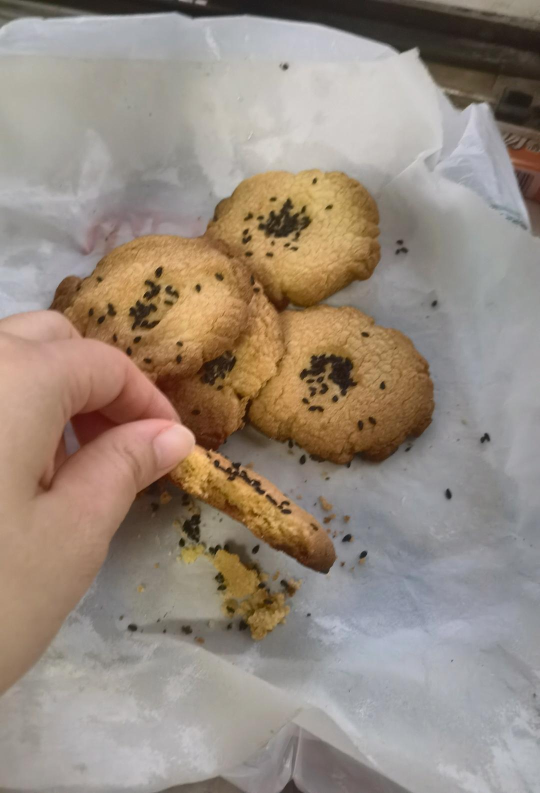 桃酥普通面粉～超简单零失败（老式）