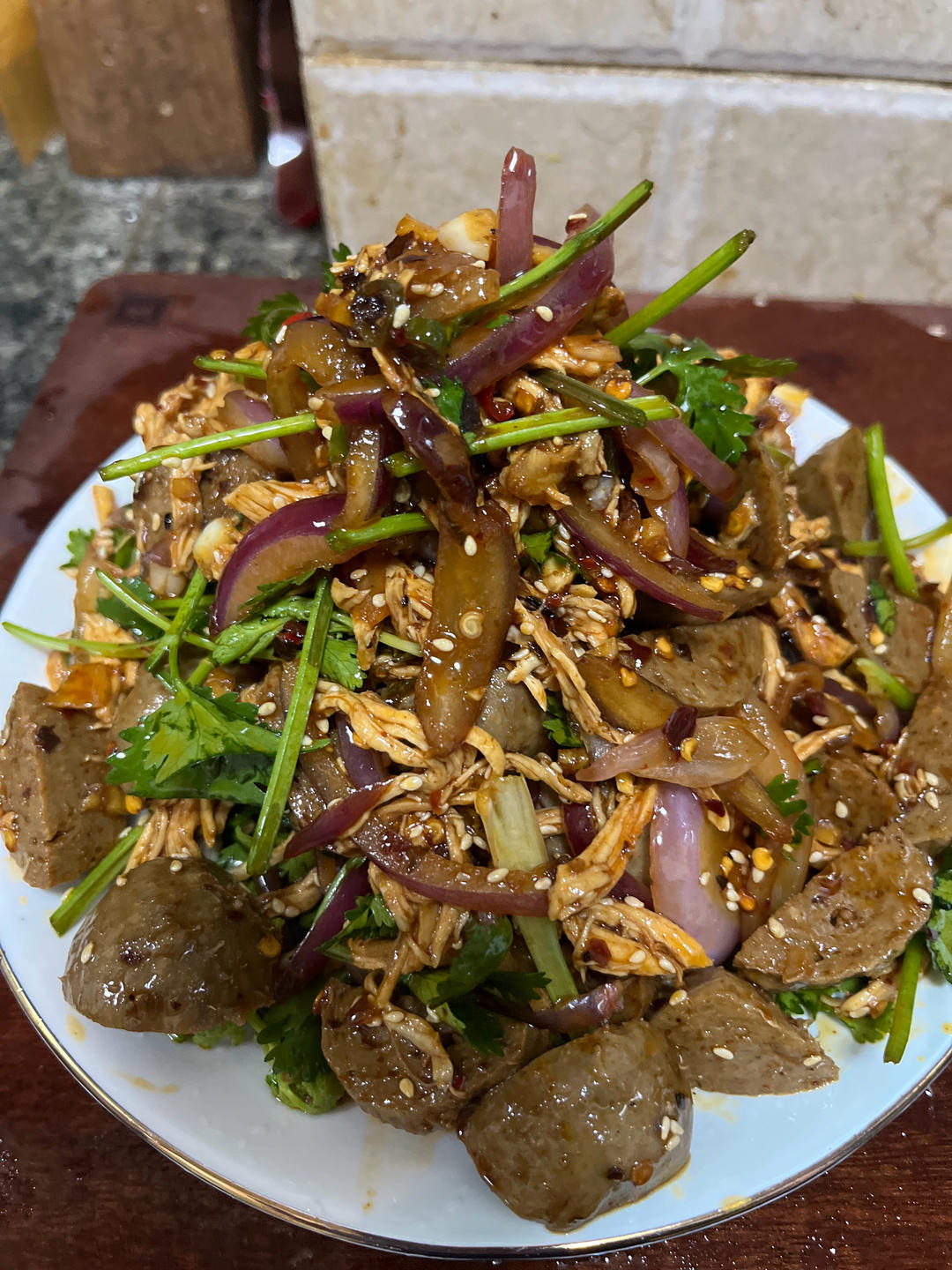 鸡胸肉这样做巨好吃❗️凉拌鸡丝😋低脂高蛋白