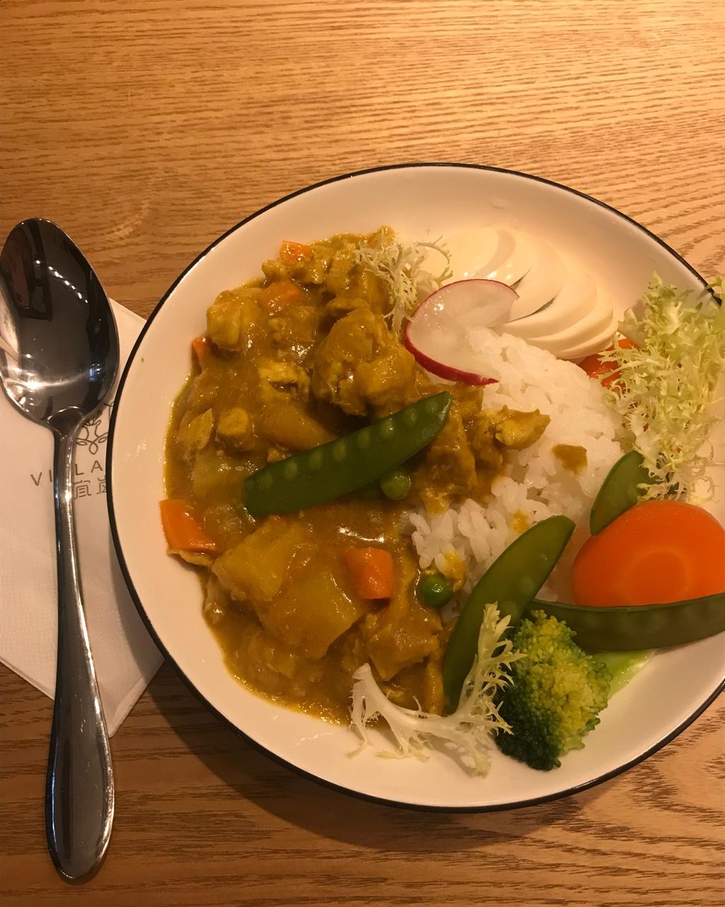 咖喱鸡饭