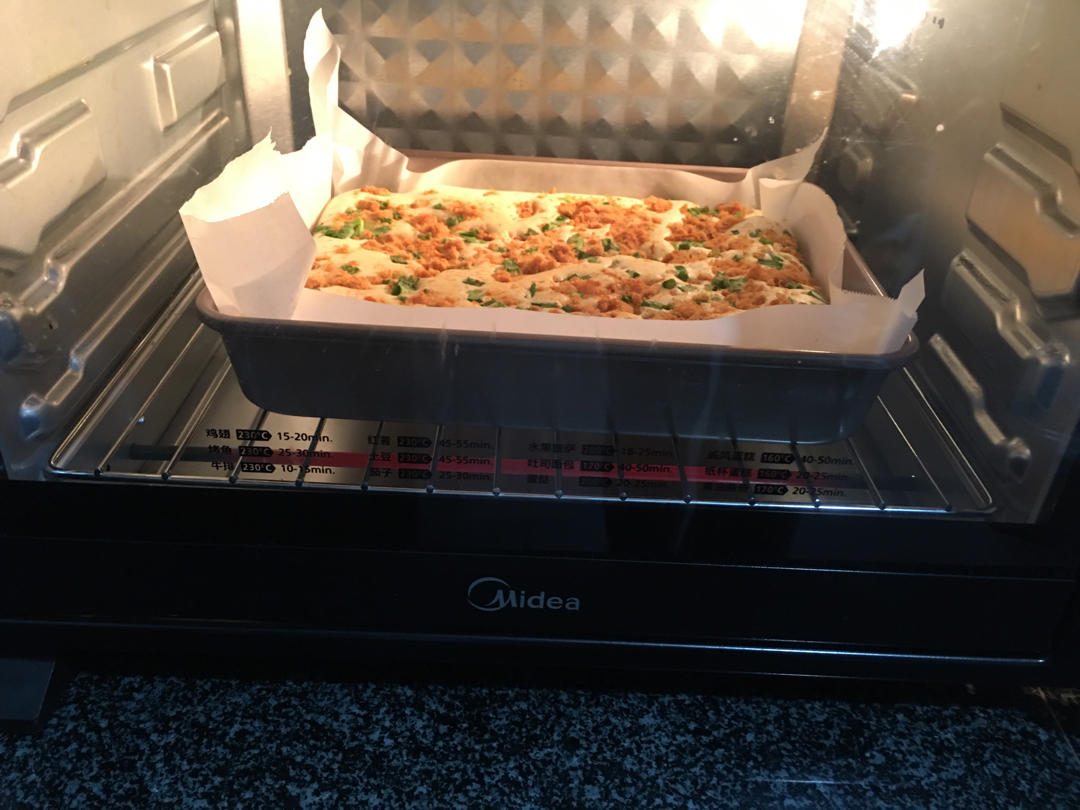 香葱肉松蛋糕卷