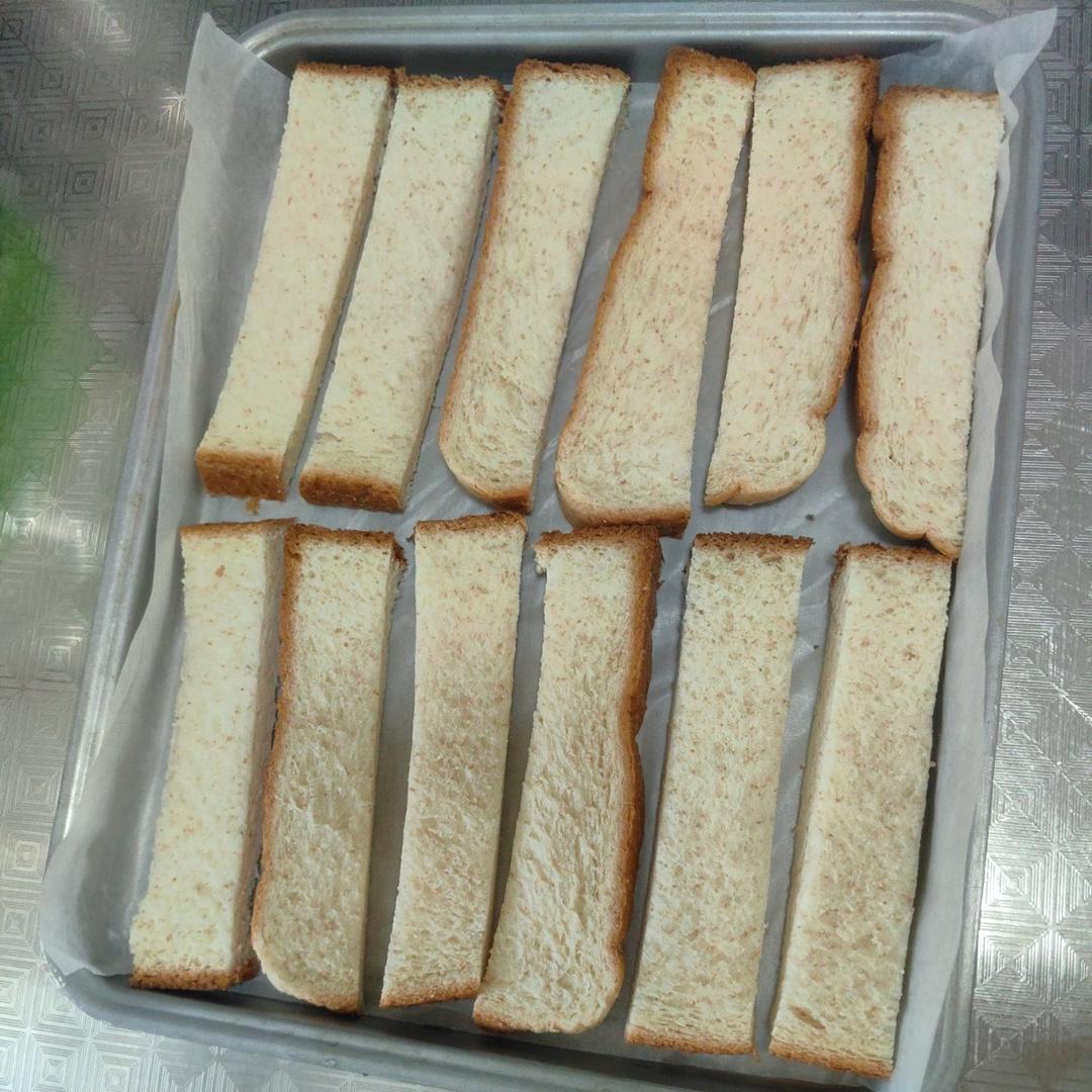 黄金烤吐司🍞条｜太香了