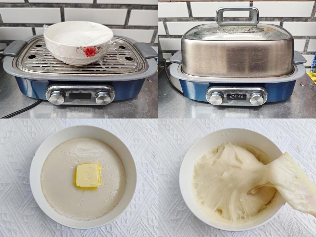 纯奶手撕吐司的做法 步骤1