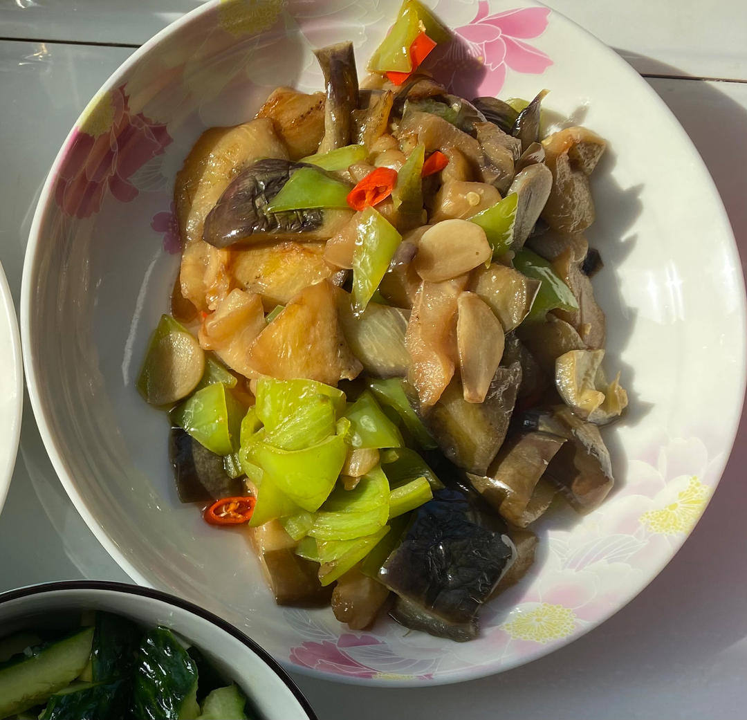 少油版家常茄子🍆不发黑不变色‼️费米饭😄