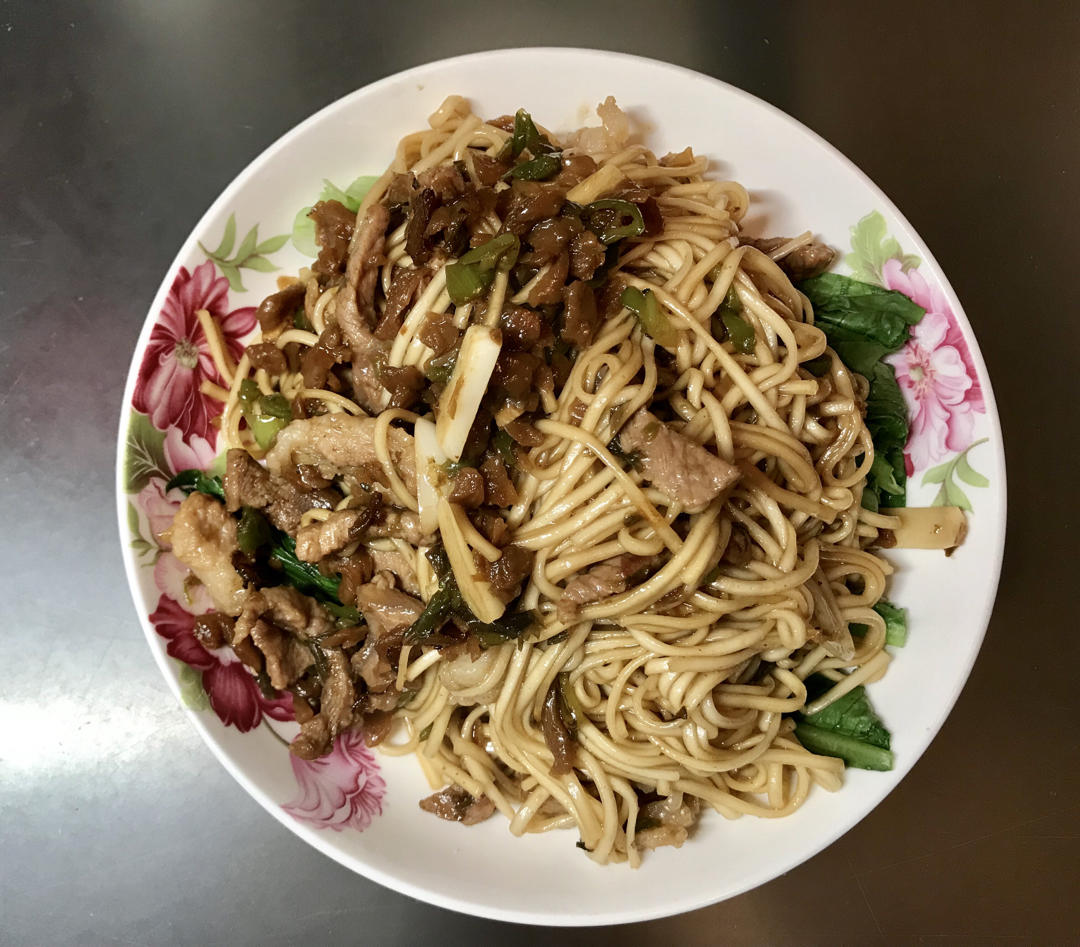 挂面也能焖~的豆角焖面