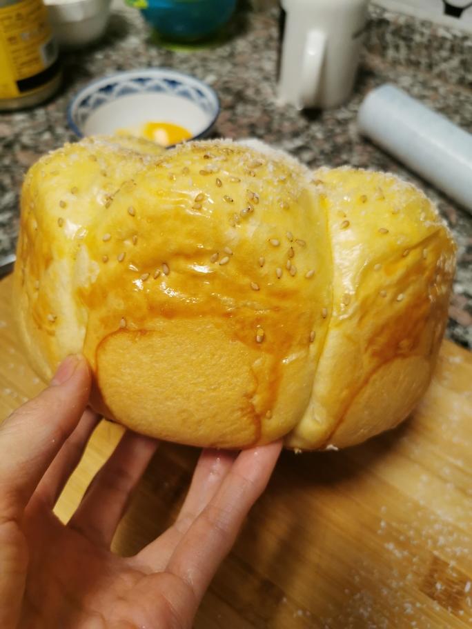 纯奶手撕吐司的做法 步骤1