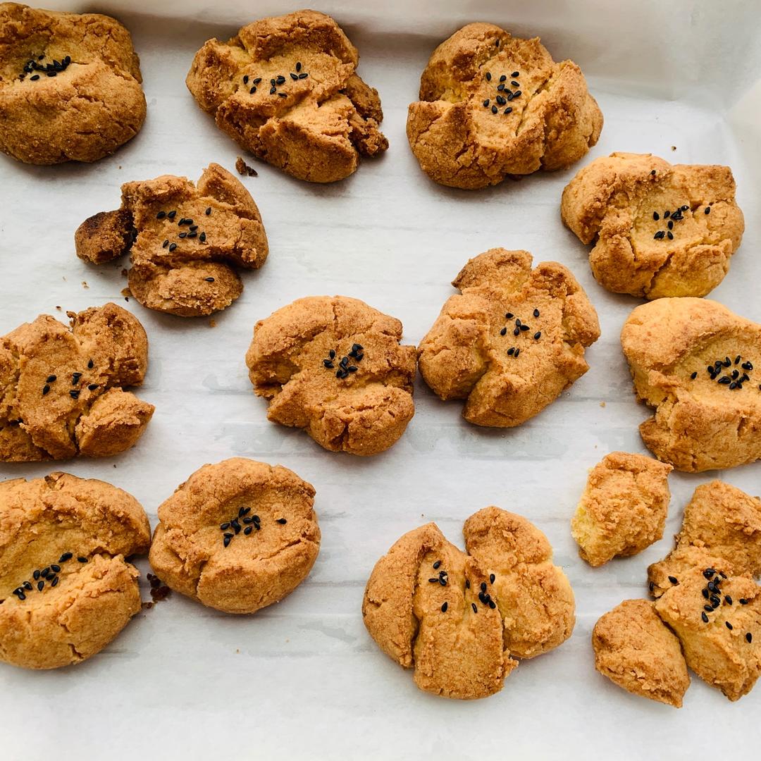 15分钟就可以做好，入口即化版桃酥