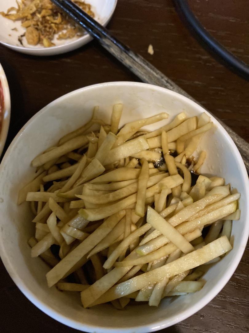 呛鼻子的呛芥菜丝