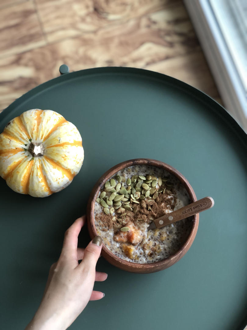 美式🍂南瓜派风味燕麦粥🎃
