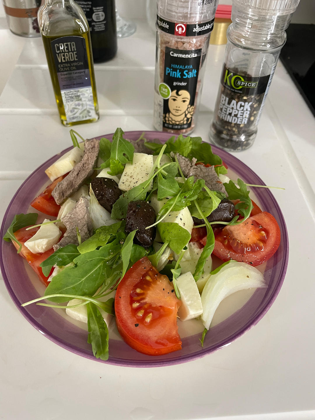 马苏里拉奶酪番茄沙拉