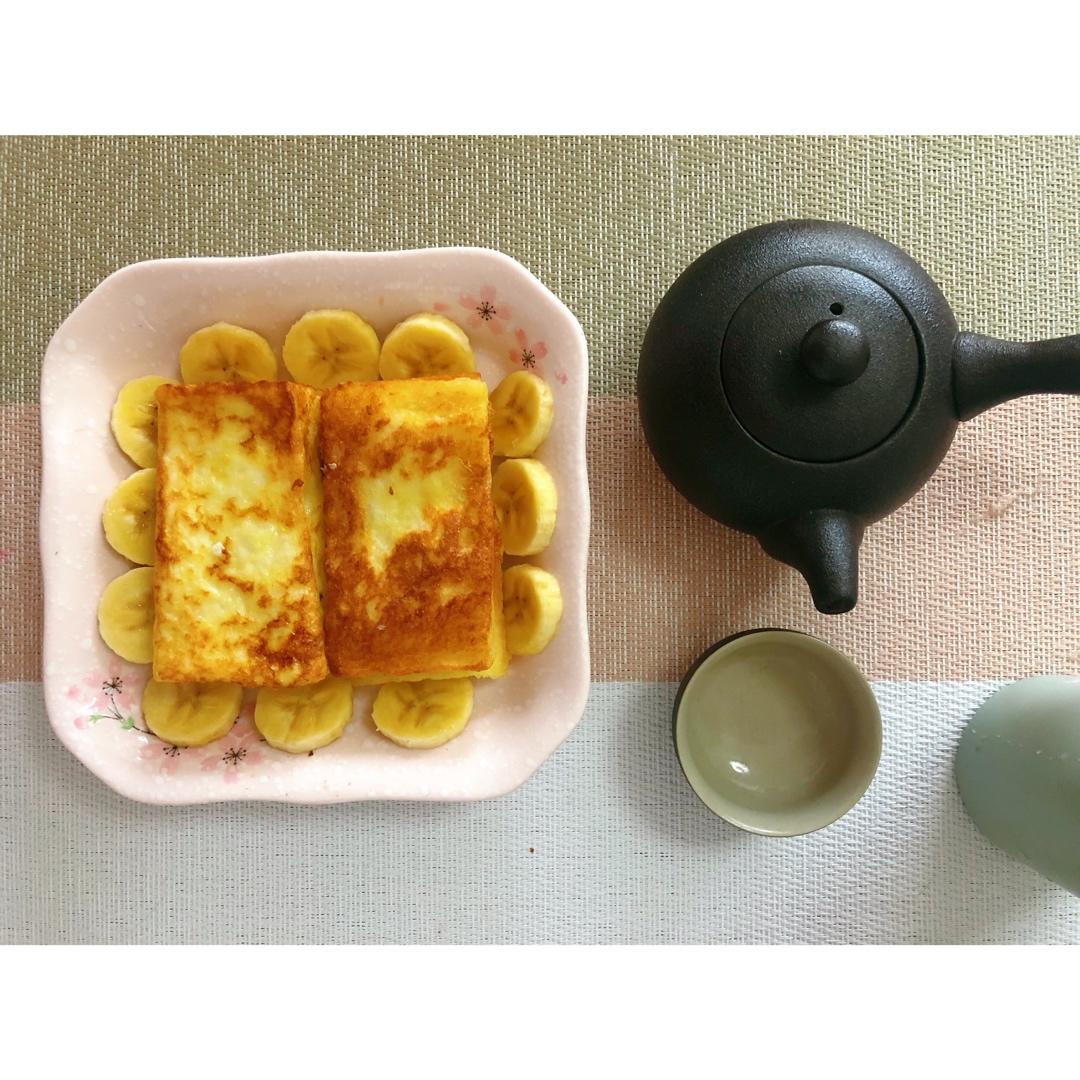 十分钟快手早餐【港式火腿西多士】